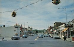 Main Street and Business Section Walsenburg, CO Postcard Postcard Postcard