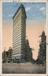 Flat Iron - Fuller Building New York, NY Postcard Postcard Postcard