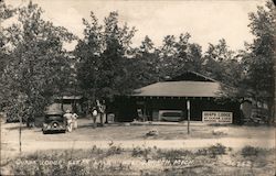 Quapa Lodge at Clear Lake Postcard