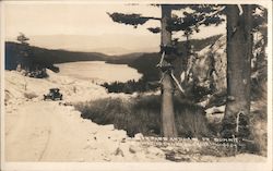 Donner Pass and Lake - Gateway to Central California Truckee, CA Postcard Postcard Postcard