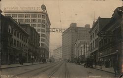 2nd Avenue - Seattle, Washington Postcard