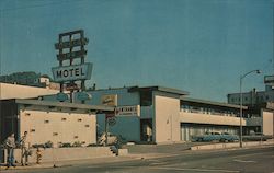 Roseburg's Downtown Motel Oregon Postcard Postcard Postcard