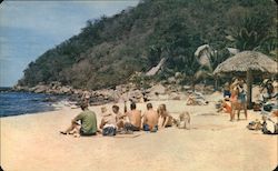 Beach in Yelapa Postcard