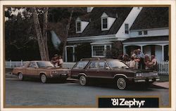 1981 Mercury Zephyr Postcard