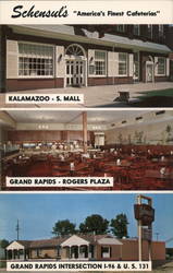 Schensul's "America's Favorite Cafeterias" Postcard