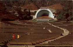 Hollywood Bowl - "Symphonies Under the Stars" California Postcard Postcard