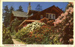 The Pavilion, Stanley Park Postcard