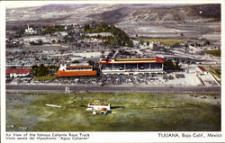 Caliente Race Track Postcard