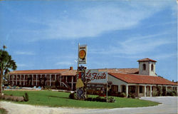 La Fiesta Motor Lodge, On The Ocean Highway Aia South Postcard