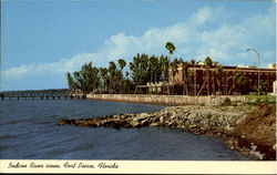 Indian River scene Fort Pierce, FL Postcard Postcard