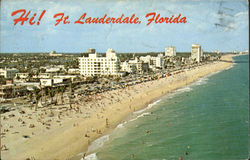 Hi! Ft. Lauderdale, Florida Postcard