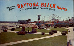 Greetings from Daytona Beach - The World's Most Famous Beach Florida Postcard Postcard