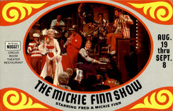 The Mickie Finn Show Starring Fred & Mickie Finn Celebrities Postcard Postcard