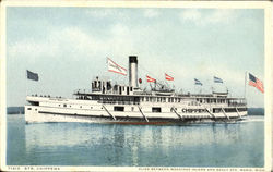 Str. Chippewa Steamers Postcard Postcard