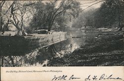 The Old Way, Belmont Canal, Fairmount Park Philadelphia, PA Postcard Postcard Postcard