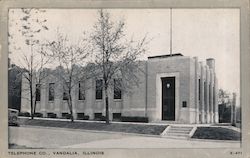 Telephone Company Vandalia, IL Postcard Postcard Postcard