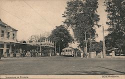 Viersprong op Simpang Surabaya, Indonesia Southeast Asia Postcard Postcard Postcard