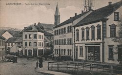 Partie bei der Glanbrücke Postcard