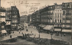 Rue Faidherbe Lille, France Postcard Postcard Postcard