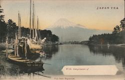 Japan Tea Fuji from Tagonoura Postcard