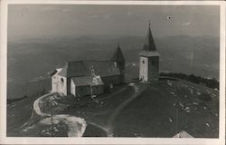 Kum Mountain, Sava Hills, with Saint Agnes Church Postcard