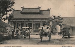 Chineesche Tempel Kapassan SOERABAIA Postcard