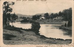 St. Helen's Church from the Lake, Ootacamund Udhagamandalam, India Postcard Postcard Postcard