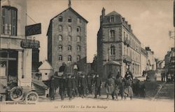 La rue du Roulage Vannes, France Postcard Postcard Postcard