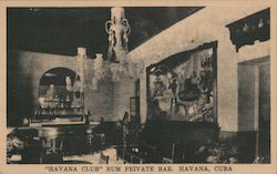 "Havana Club" Private Bar Postcard