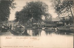 Schiffsmatt, Marne-Rhine Canal Postcard