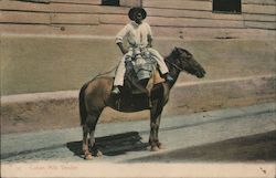 Cuban Milk Vender Postcard