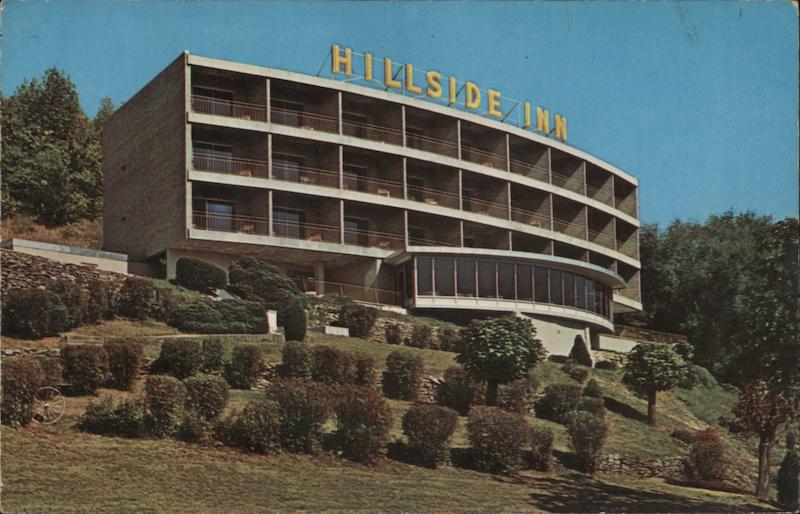 Hillside Inn Madison, IN Postcard