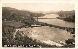 Bear Mountain park Postcard