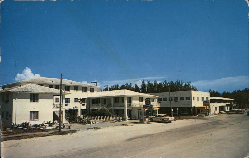 Keystone Motel ST. Petersburg, FL Postcard