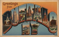 Greetings from Buffalo Postcard