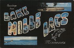 Greetings from Lake Mille Lacs Postcard