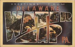 Greetings from Water Gap Postcard