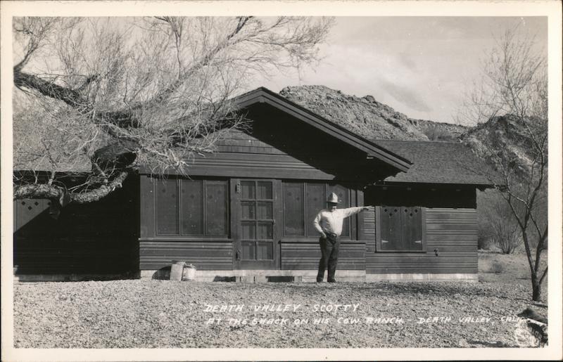 Death Valley Scotty California Postcard