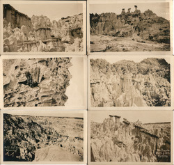 Lot of 6: Views of Hell's Half Acre Postcard