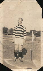 Man in sports uniform Original Photograph