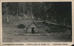 Greetings from Camp Baldy, Kelly's Cabin on Ontario Canada Misc. Canada Postcard Postcard Postcard