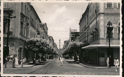 Street Scene Postcard