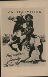 The Cisco Kid on Television Postcard