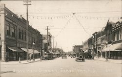 South Main Street, Jamestown, N.D. Postcard