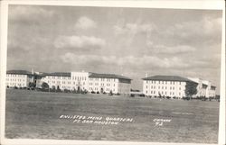 Enlisted Mens Quarters Fort Sam Houston, TX Postcard Postcard Postcard