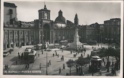 Napoli - Piazza Dante Postcard