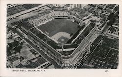 Ebbets Field, Brooklyn, N. Y. Postcard