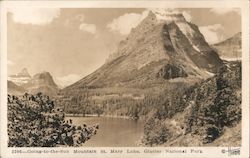 Going-to-the-sun Mountain, St. Mary Lake Postcard