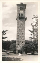 Clock Tower - Fort Sam Houston, TX C. Ekmark Postcard Postcard Postcard