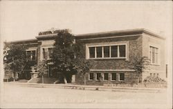 Alfred Dickey Public Library Postcard